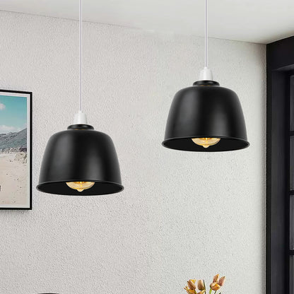 Modern Metal Dome Shape Lampshade Easy Fit Fixture for Bedroom ~ 3738