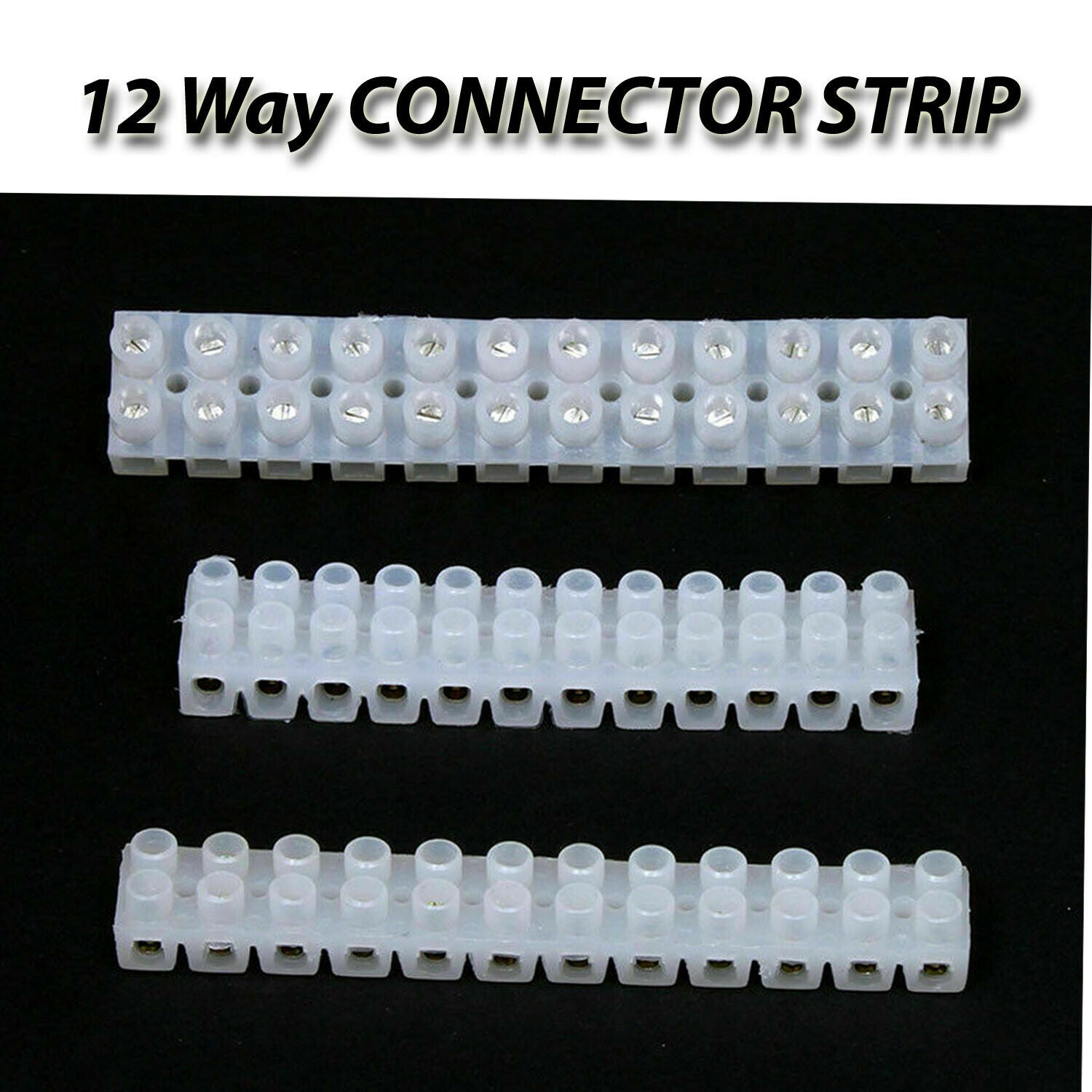 12 Way 3A Electrical Block Connectors~2029