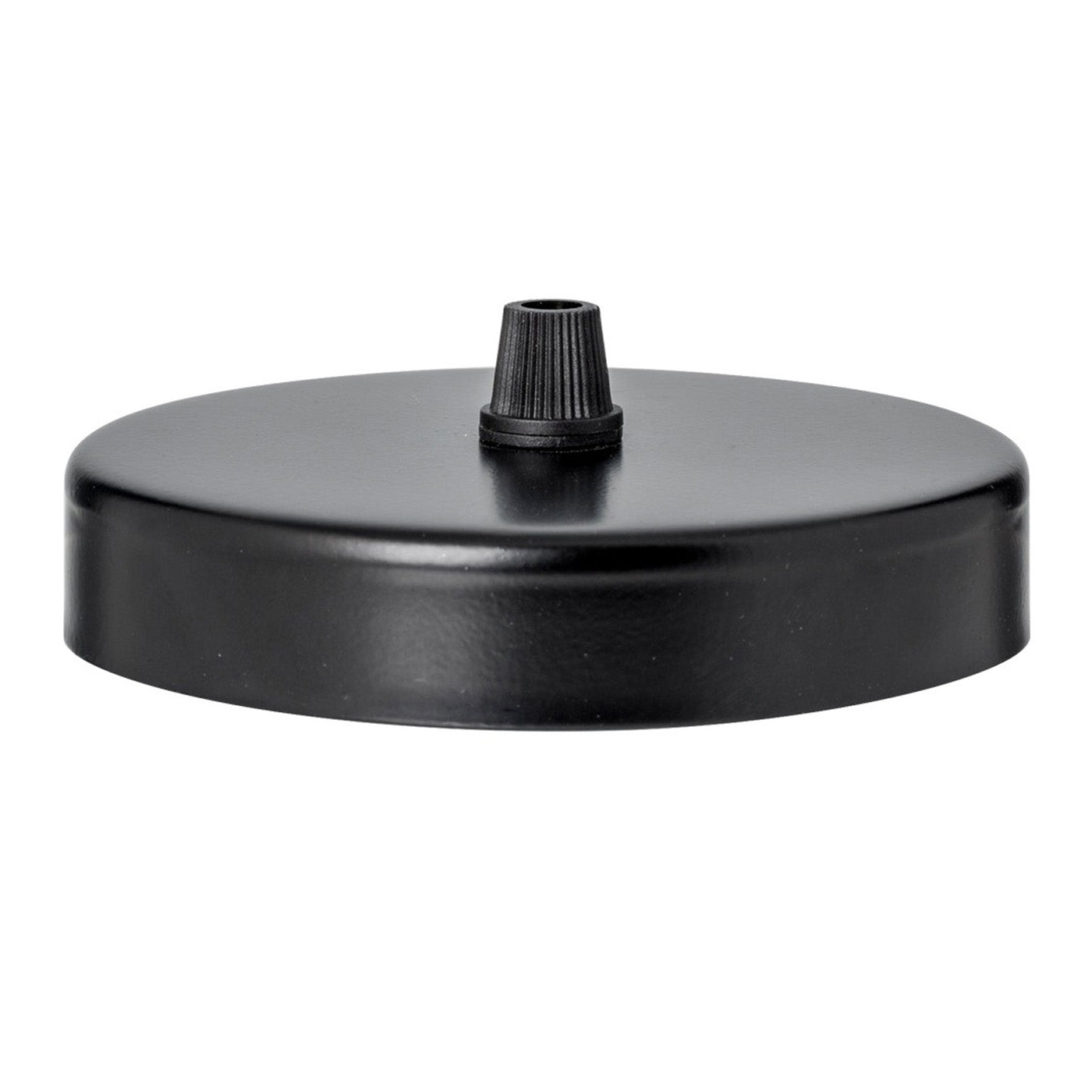 Black Ceiling Rose Single Point Drop Outlet Light Fitting~1132