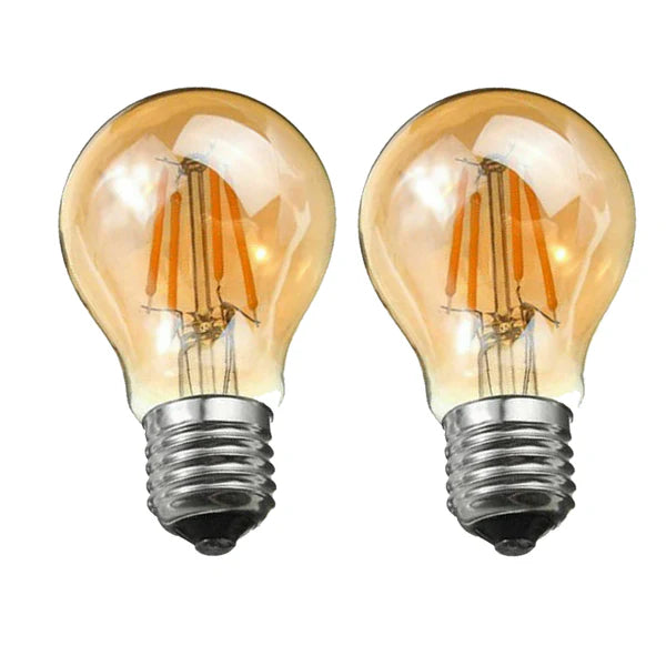 A60 E27 4W Edison Style Dimmable LED filament light Bulb~3806