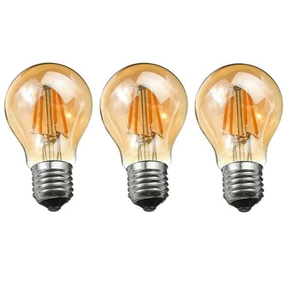 A60 E27 4W Edison Style Dimmable LED filament light Bulb~3806