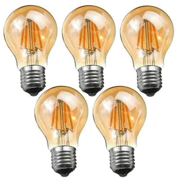 A60 E27 4W Edison Style Dimmable LED filament light Bulb~3806