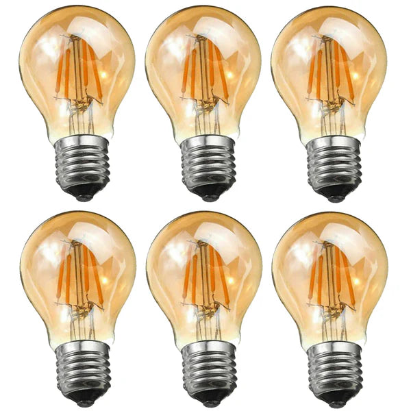 A60 E27 4W Edison Style Dimmable LED filament light Bulb~3806