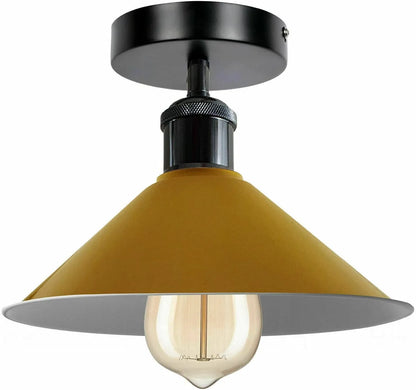 Industrial Metal Pendant Lighting for a Stylish Living Room~3794