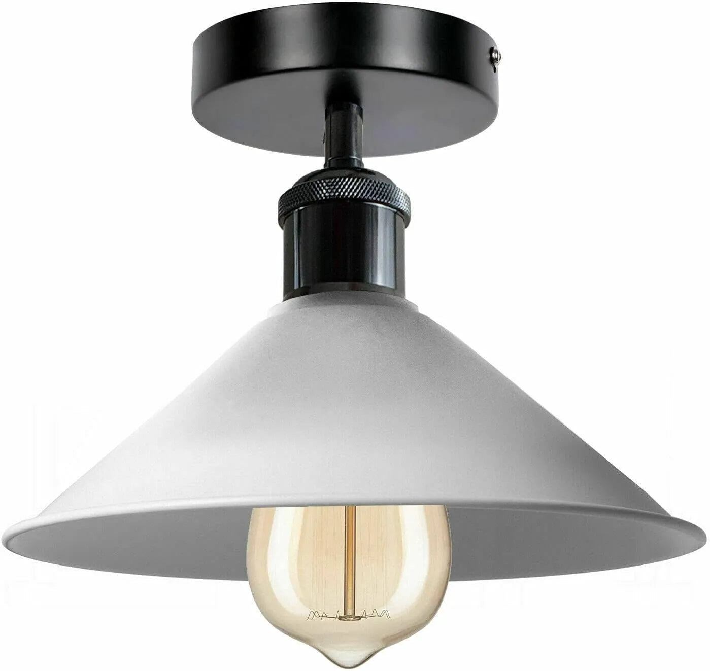 Industrial Metal Pendant Lighting for a Stylish Living Room~3794