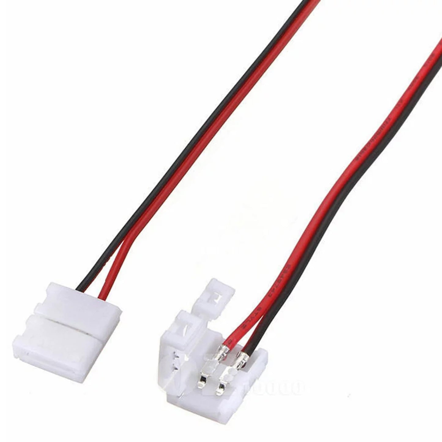 3Pcs LED Strip Light Connector Cable Adapter, Clip & Extension Wire~3839