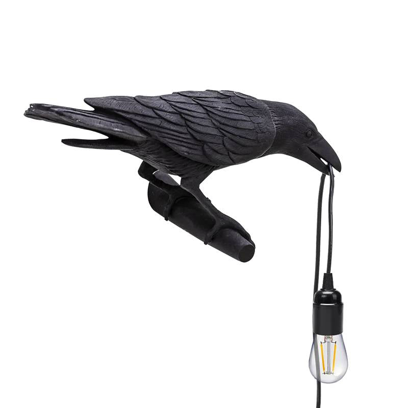 Seletti crow deals wall lamp