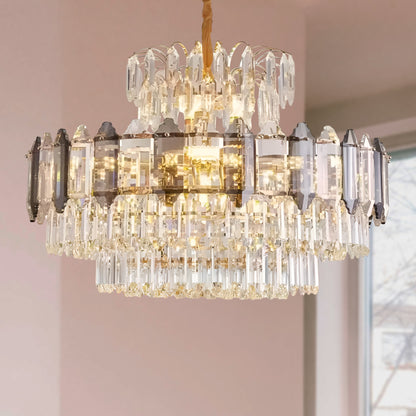 Multi-Layered Contemporary Chandelier Lighting~3623