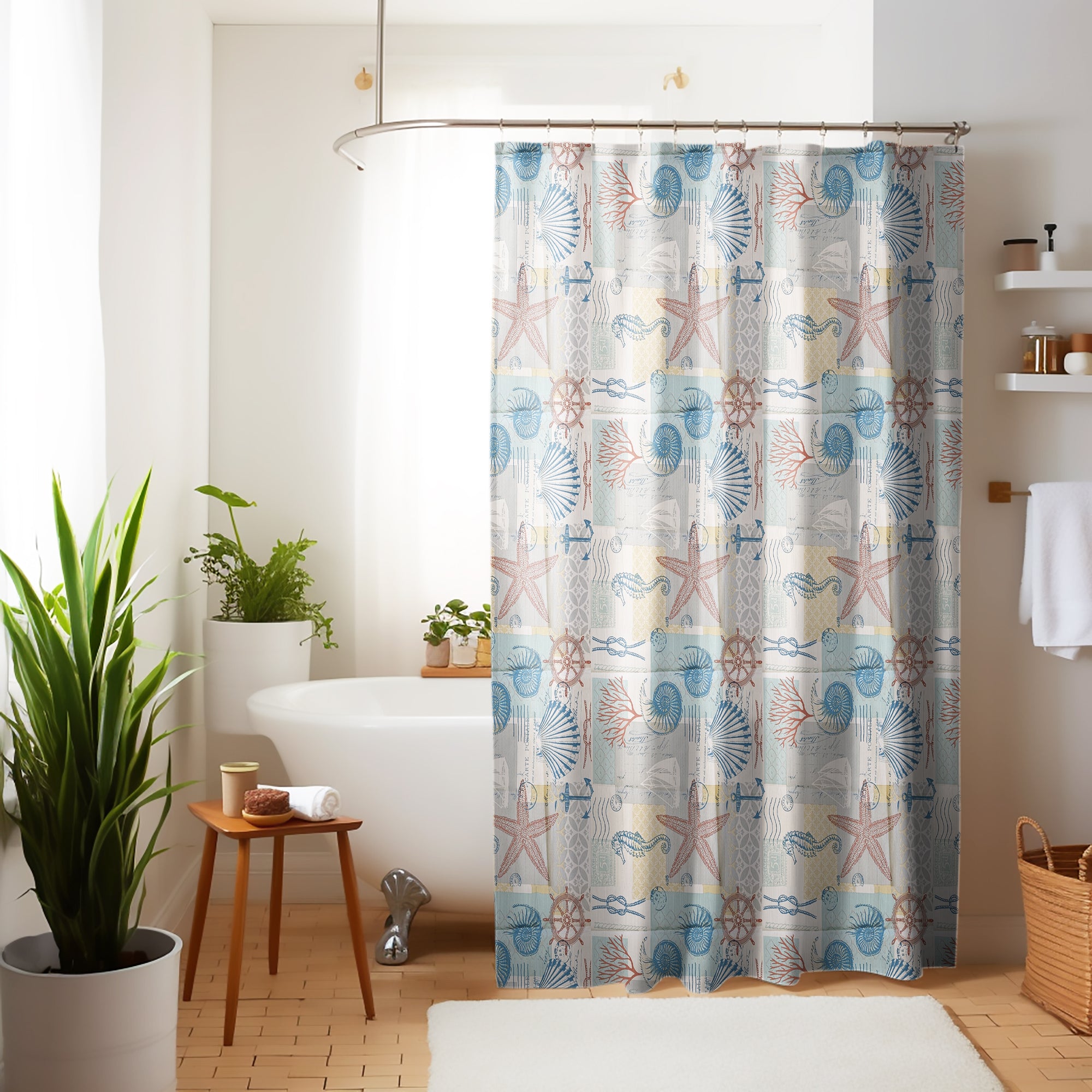 Shops shower curtain