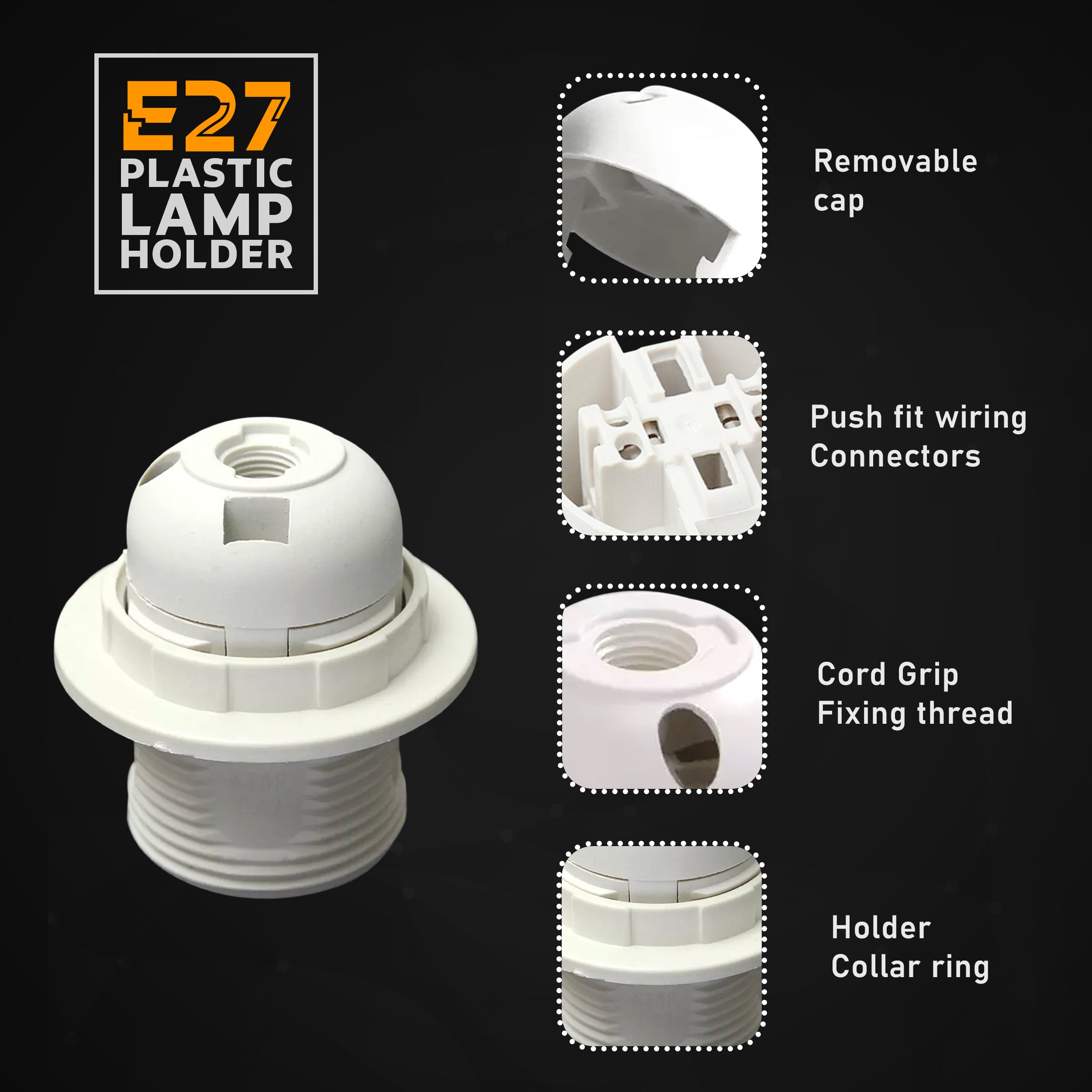 E27 Lamp Bulb Holder vintagelite Vintagelite