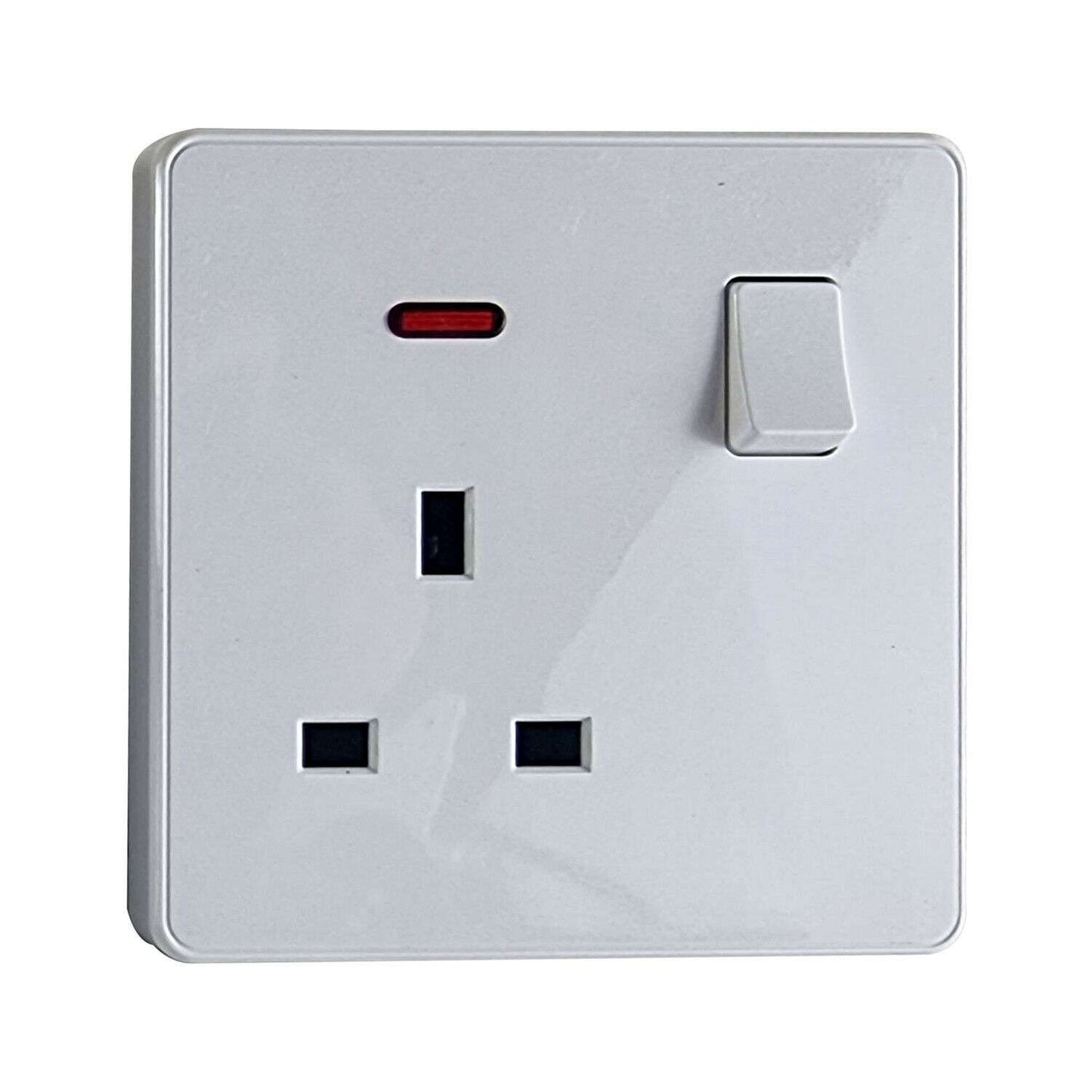 Double Wall Socket 13 Amp 1/ 2 Gang USB Electric Charger Power Port UK Plug~3867