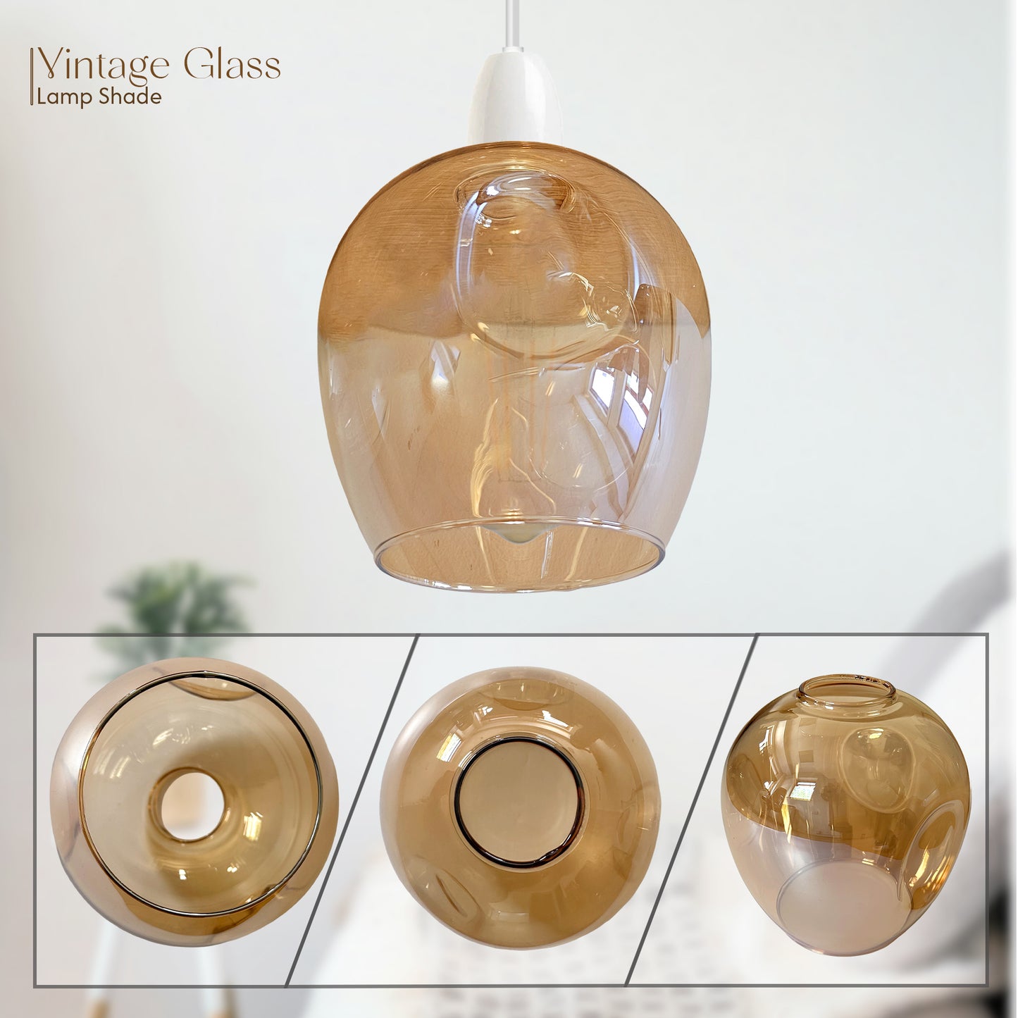 Glass Lampshade for hall