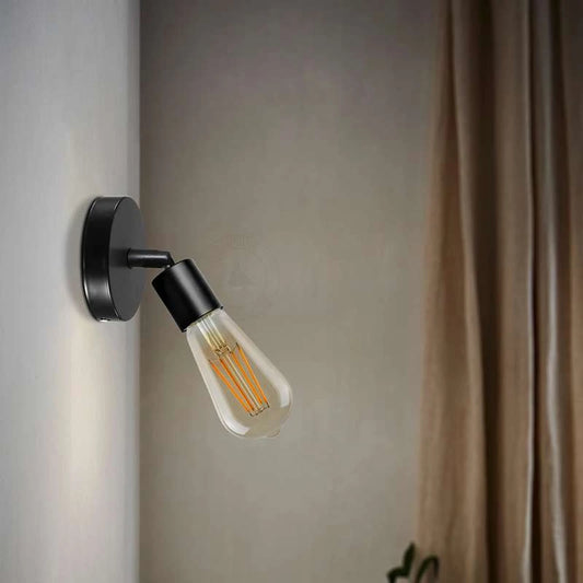 E27 Bulb Holder Socket Adjustable Wall Sconce Lamp Mount -Application image