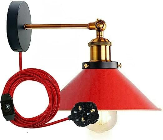 Antique Wall Lights Plug-in Wall Lamp~3509