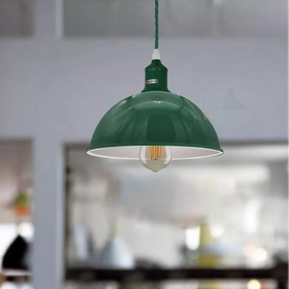 Industrial Metal dome shade E27 Ceiling Pendant lighting~3814