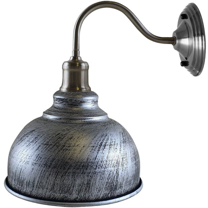 Indoor Wall Light Vintage Dome Metal Wall Lamp ~3861