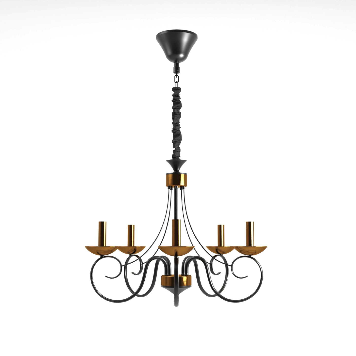 5 arm chandelier ceiling light