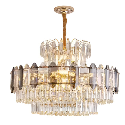 Multi-Layered Contemporary Chandelier Lighting~3623