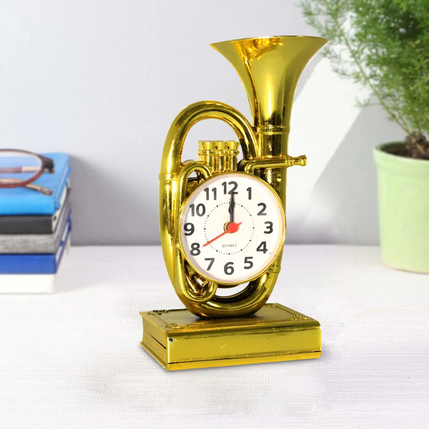 Table Trumpet Alarm Clock for Home Bedroom~3808