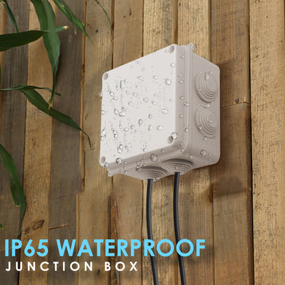 Waterproof Junction Box Surface Mounted Weatherproof Cable Connector~3382