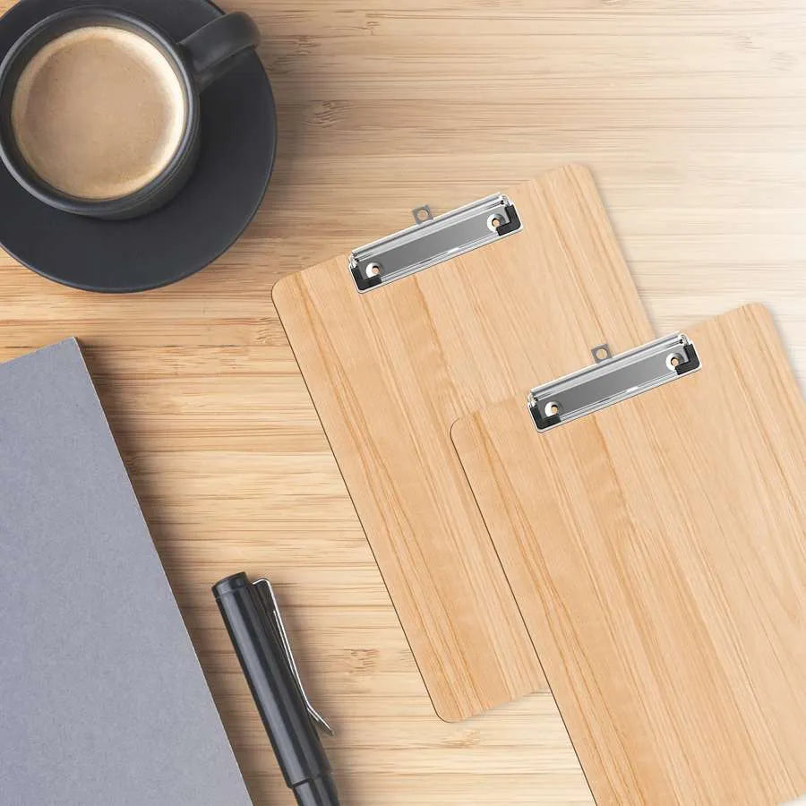 Wooden Hardboard  Metal A4 Size Clipboard For School Office work ~3458