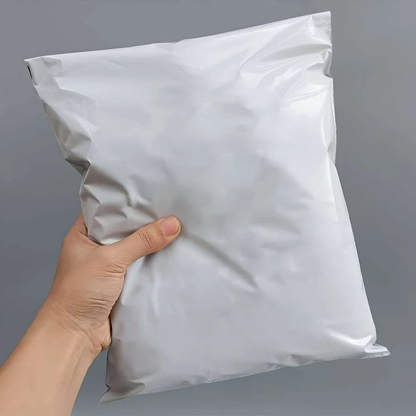 Gray Plastic Mailing Bags