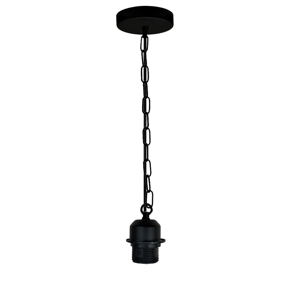 black pendant ceiling light