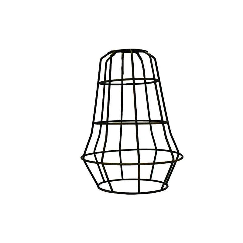 Brushed Brass Metal Wire Cage 