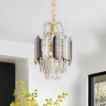 Multi-Layered Contemporary Chandelier Lighting~3623