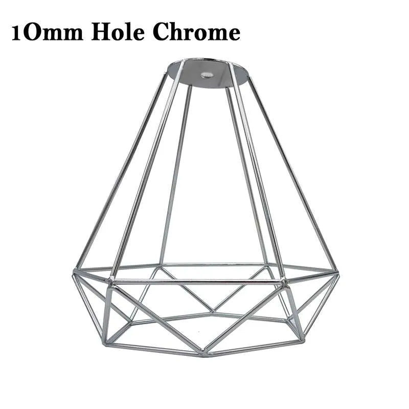 Chrome | Diamond lampshades for Pendant Lights 