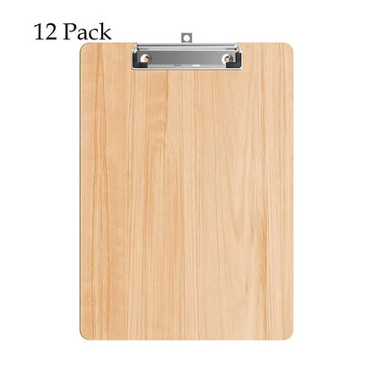 Wooden Hardboard  Metal A4 Size Clipboard For School Office work ~3458