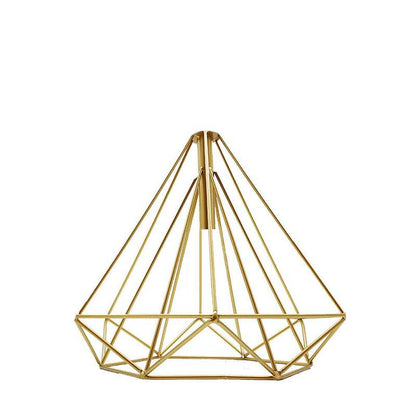 Golden Wire Cage for Pendant Lights