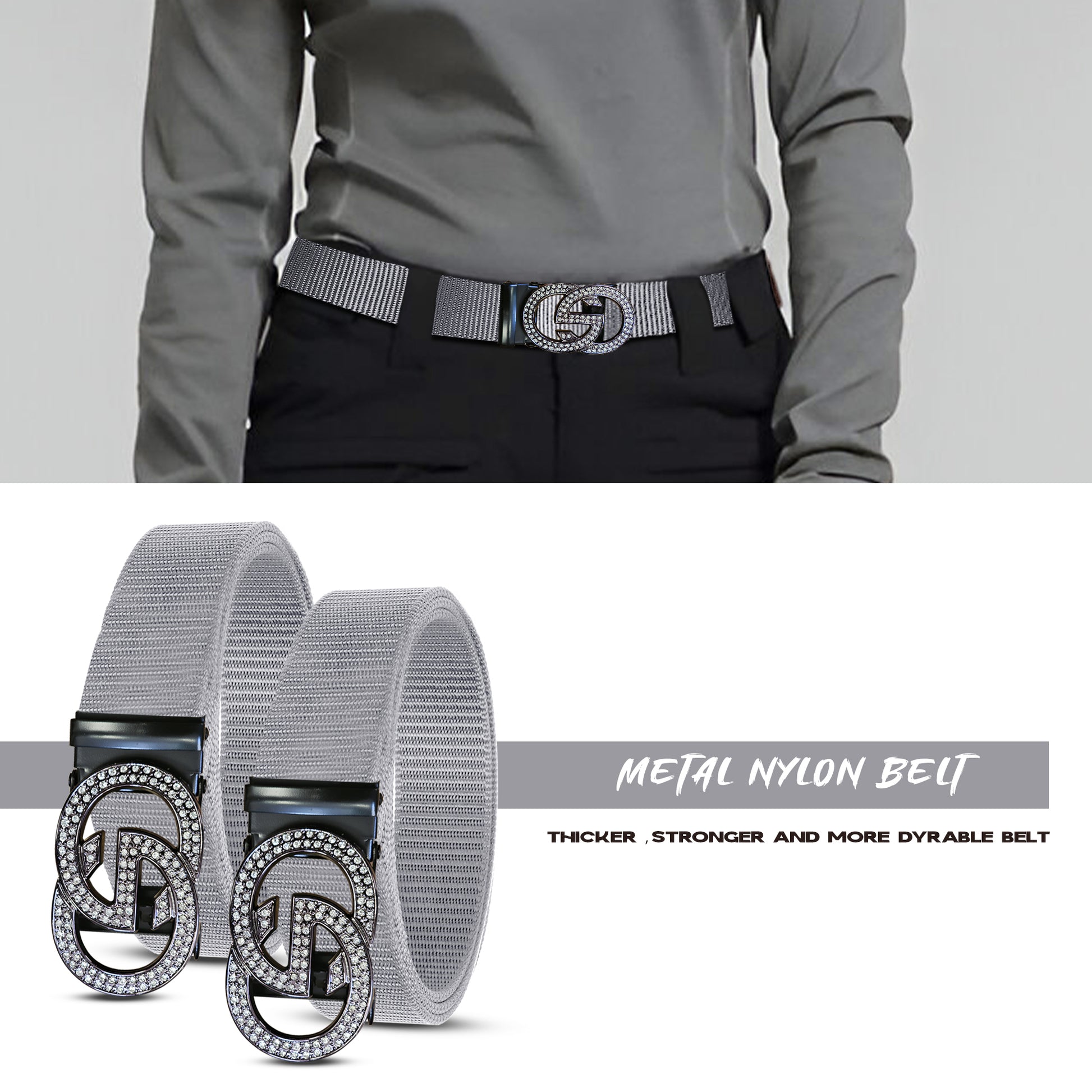 Double G Buckle Belt