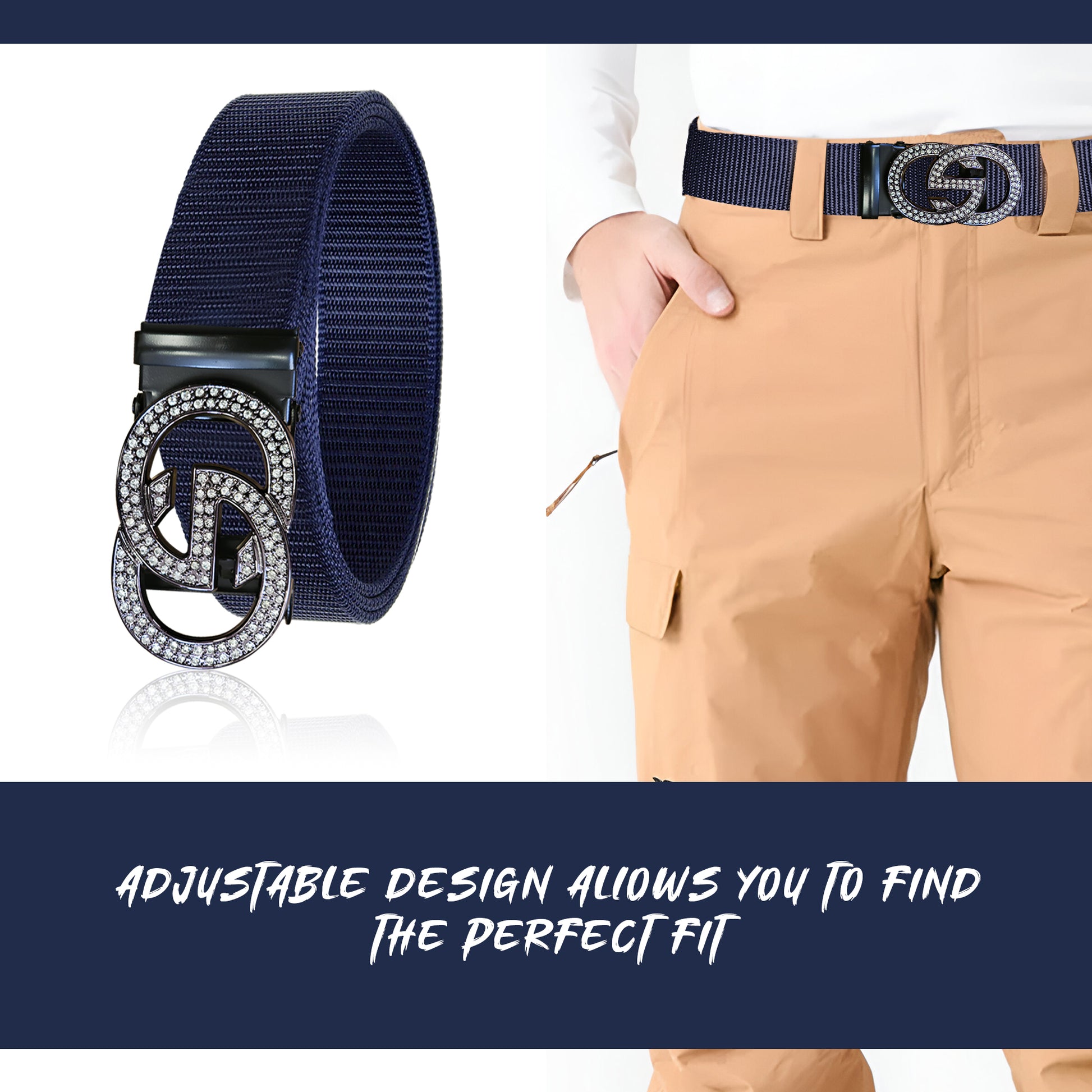 Double G Buckle Belt