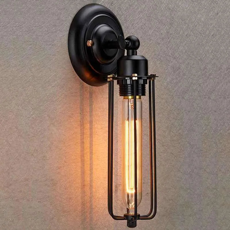 Industrial Long-Shape Metal Wall Light Shade