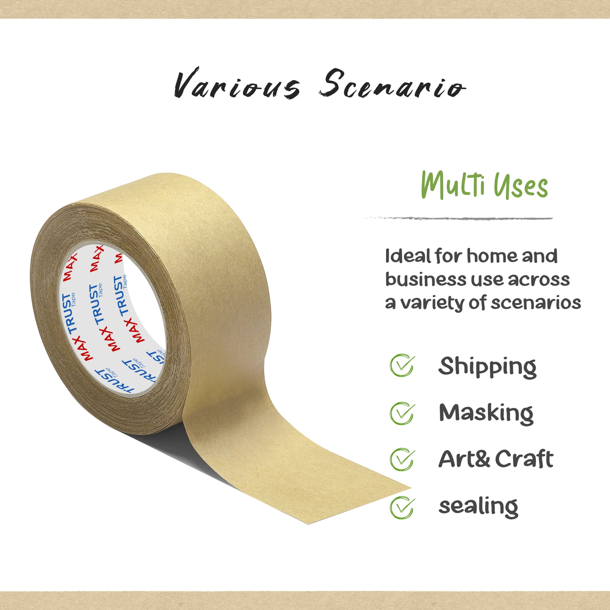 Brown Kraft Paper Tape