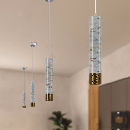 Cylindrical Long Tube Pendant Light~ 3348