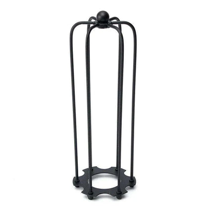 Long Black Metal Cage Easy Fit Lampshade