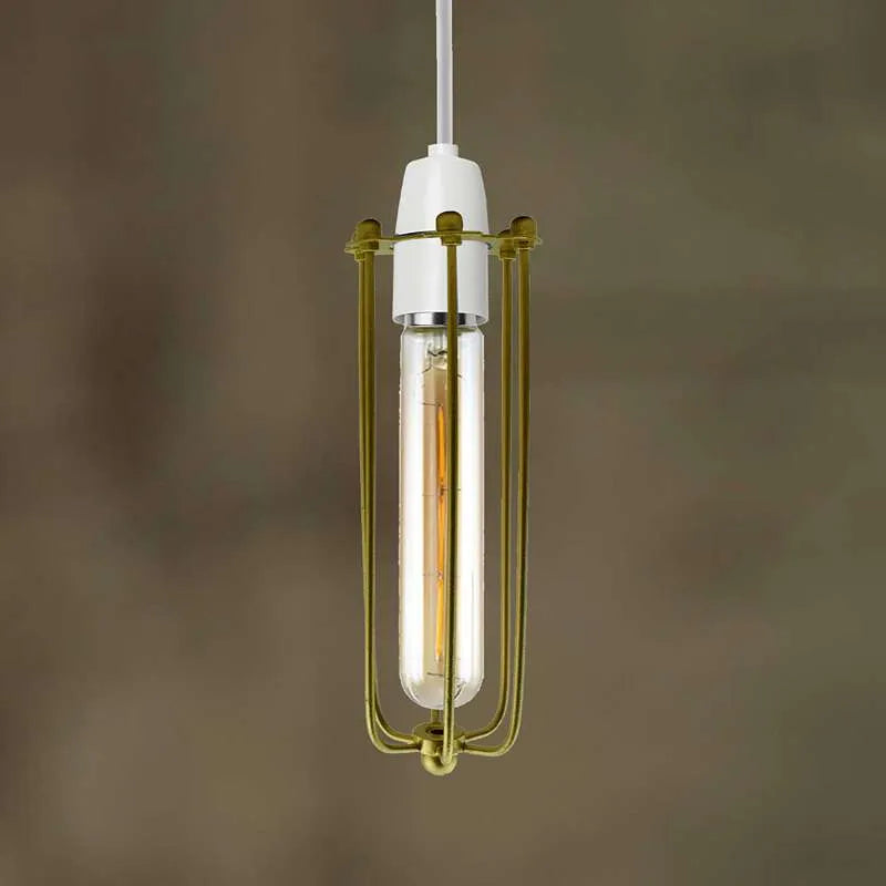 Metal Shade Long Shaped | French Gold Pendant Light