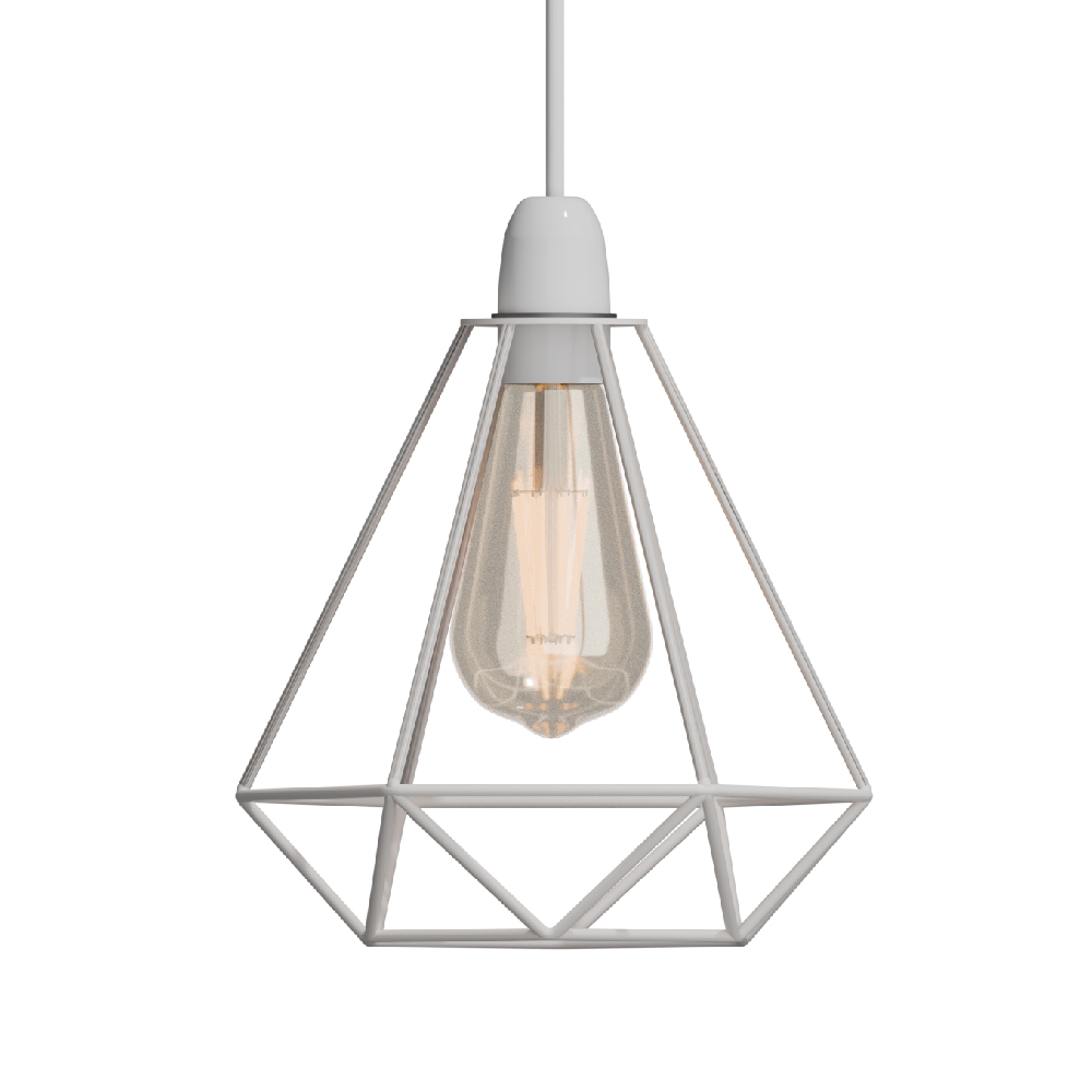 Contemporary Optional Diamond Wire Cage for Ceiling Pendant Light~3205