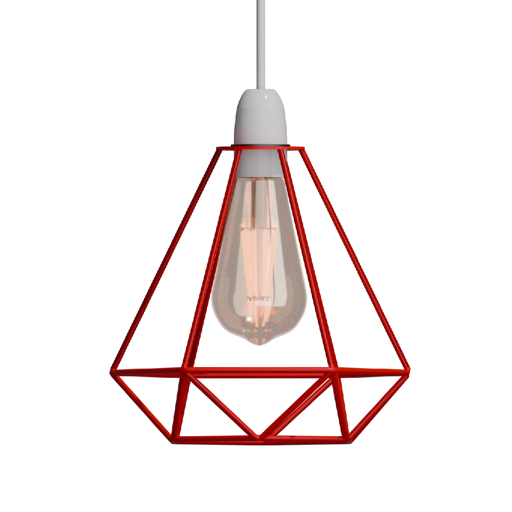 Contemporary Optional Diamond Wire Cage for Ceiling Pendant Light~3205