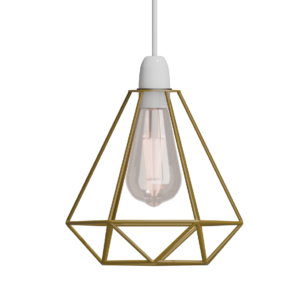 Contemporary Optional Diamond Wire Cage for Ceiling Pendant Light~3205