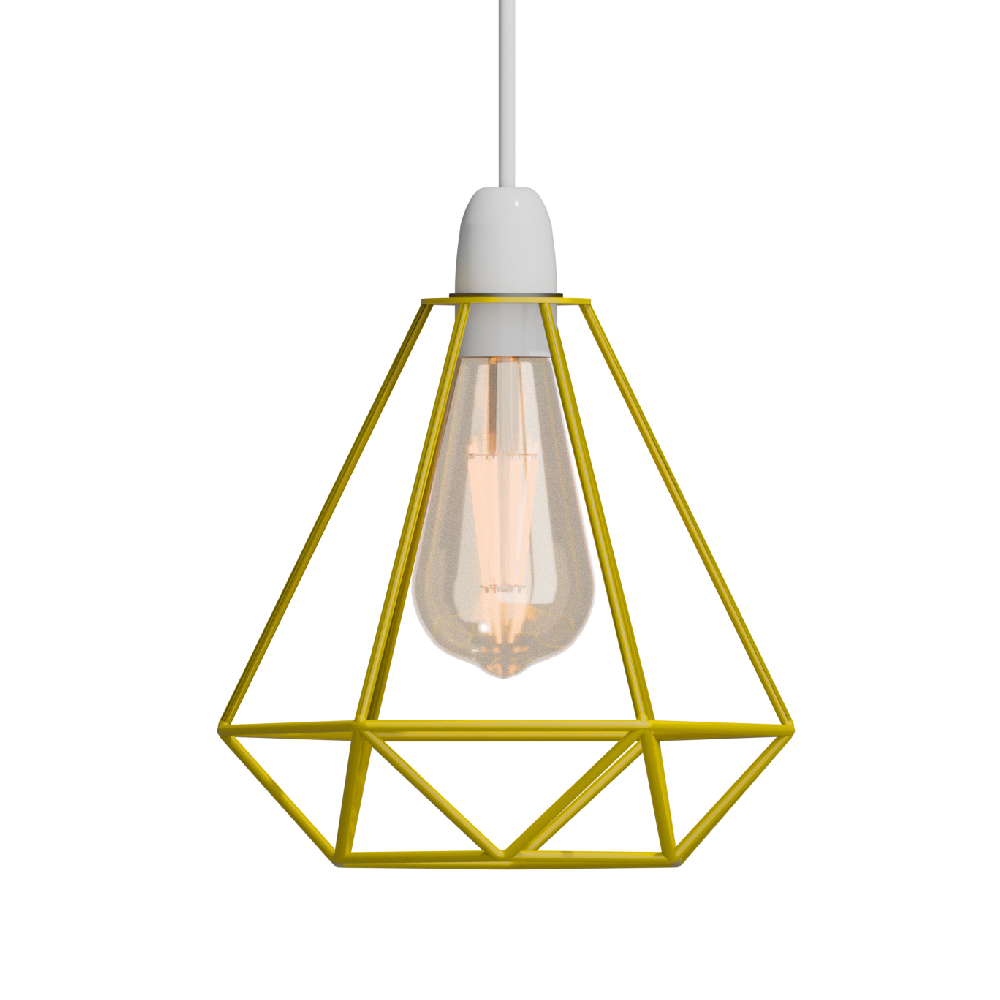 Contemporary Optional Diamond Wire Cage for Ceiling Pendant Light~3205