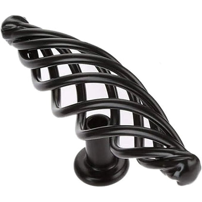 Black Kitchen Cabinet Drawer Pulls & Door Handles for Modern Elegance~3796