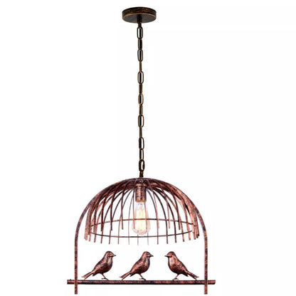 Unique Birdcage Pendant Fixture | Modern Style with Hanging Chain~2101