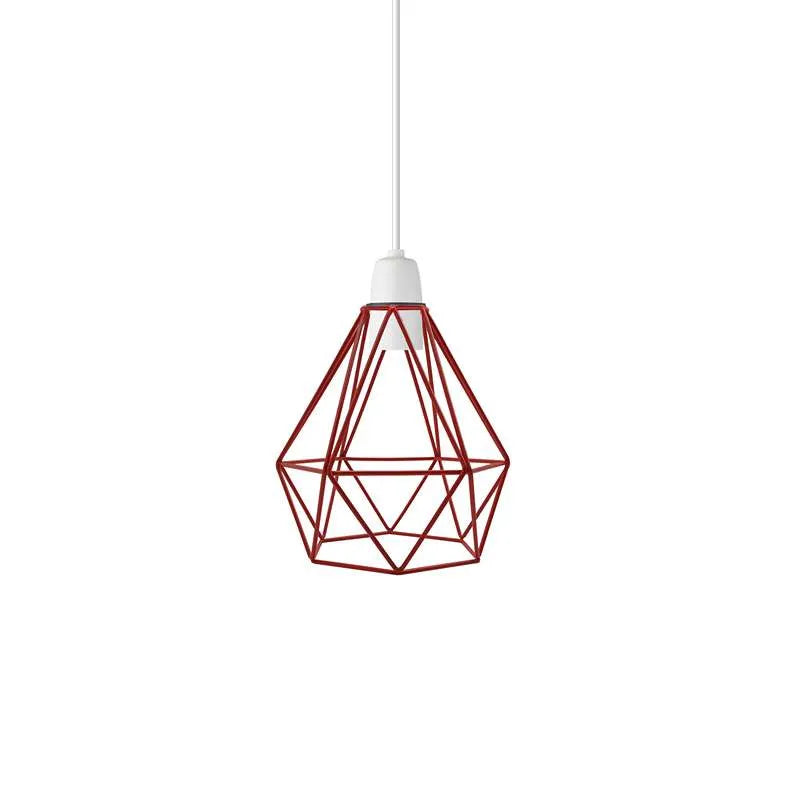 Red | Diamond lampshades for Pendant Lights 