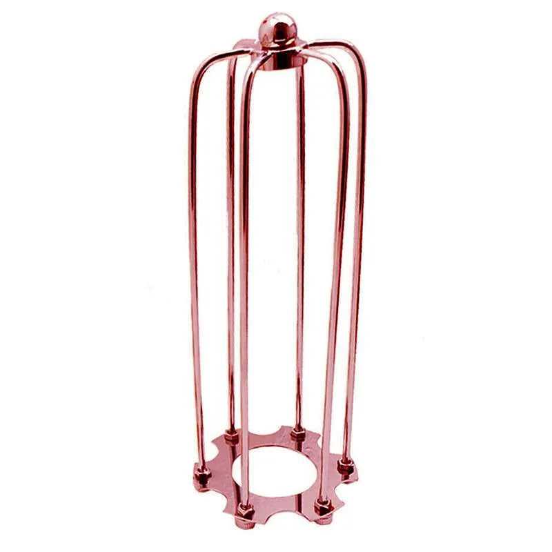 Rose Gold  Metal Cage Easy Fit Lampshade 