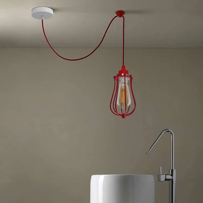 Unique Pendant Light Fixture | Cable Hanging