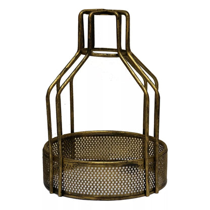 Modern Vintage Wire Frame Bird Cage Pendant Light ~3192