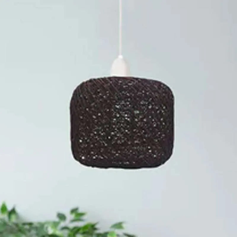 Creative Woven Coffee Pendant Light